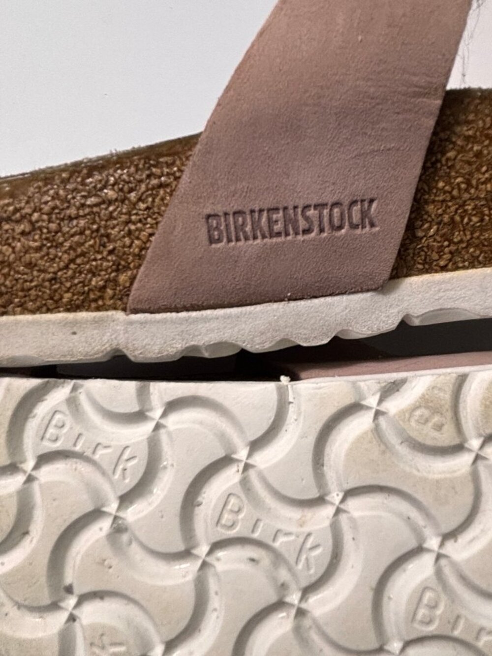 Birkenstock Mayari Soft Pink Nubuck Leather Sandals Size 39 Regular/Wide - Picture 7 of 7